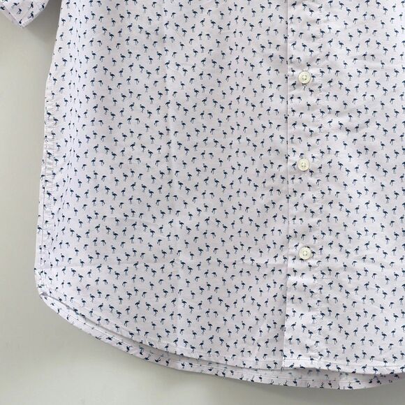 Bonobos Stretch Riviera Short Sleeve Men's Shirt Tailored Fit Long XXL 283419 - Picture 8 of 11